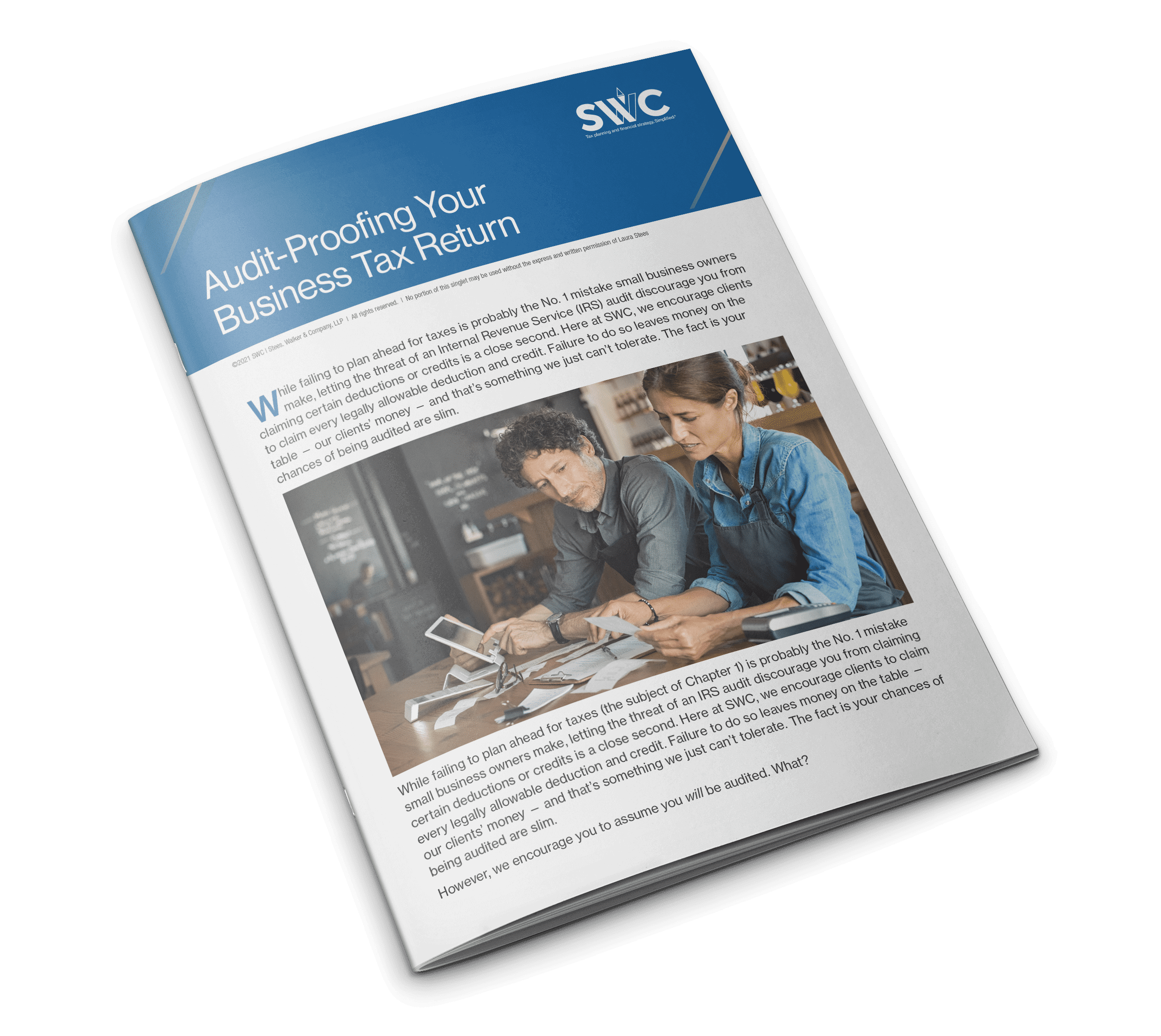 SWC Topic Singlette: Audit-Proofit Your Busines Tax Return