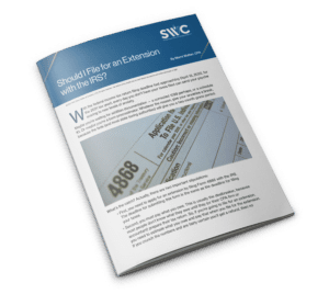 SWC Topic Singlette: Should I File for an Extension with the IRS?