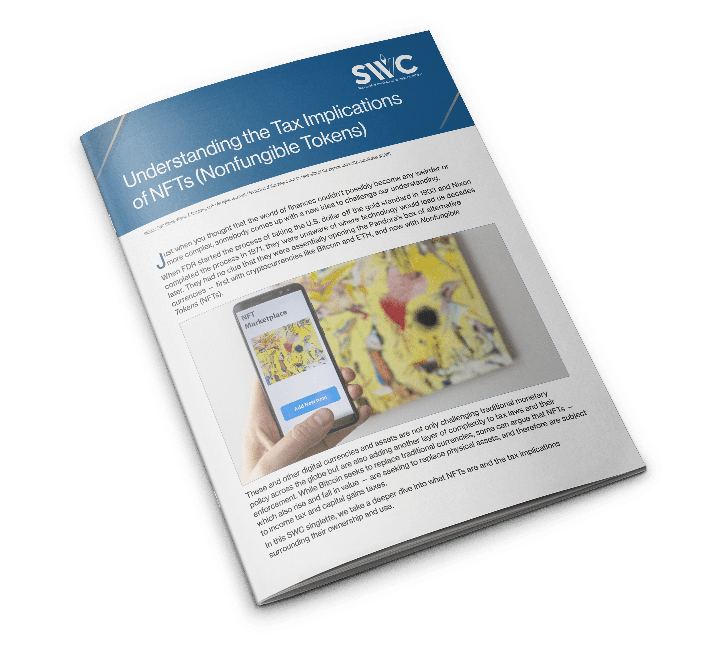 Understanding the Tax Implications of NFTs Nonfungible Tokens Thumbnail