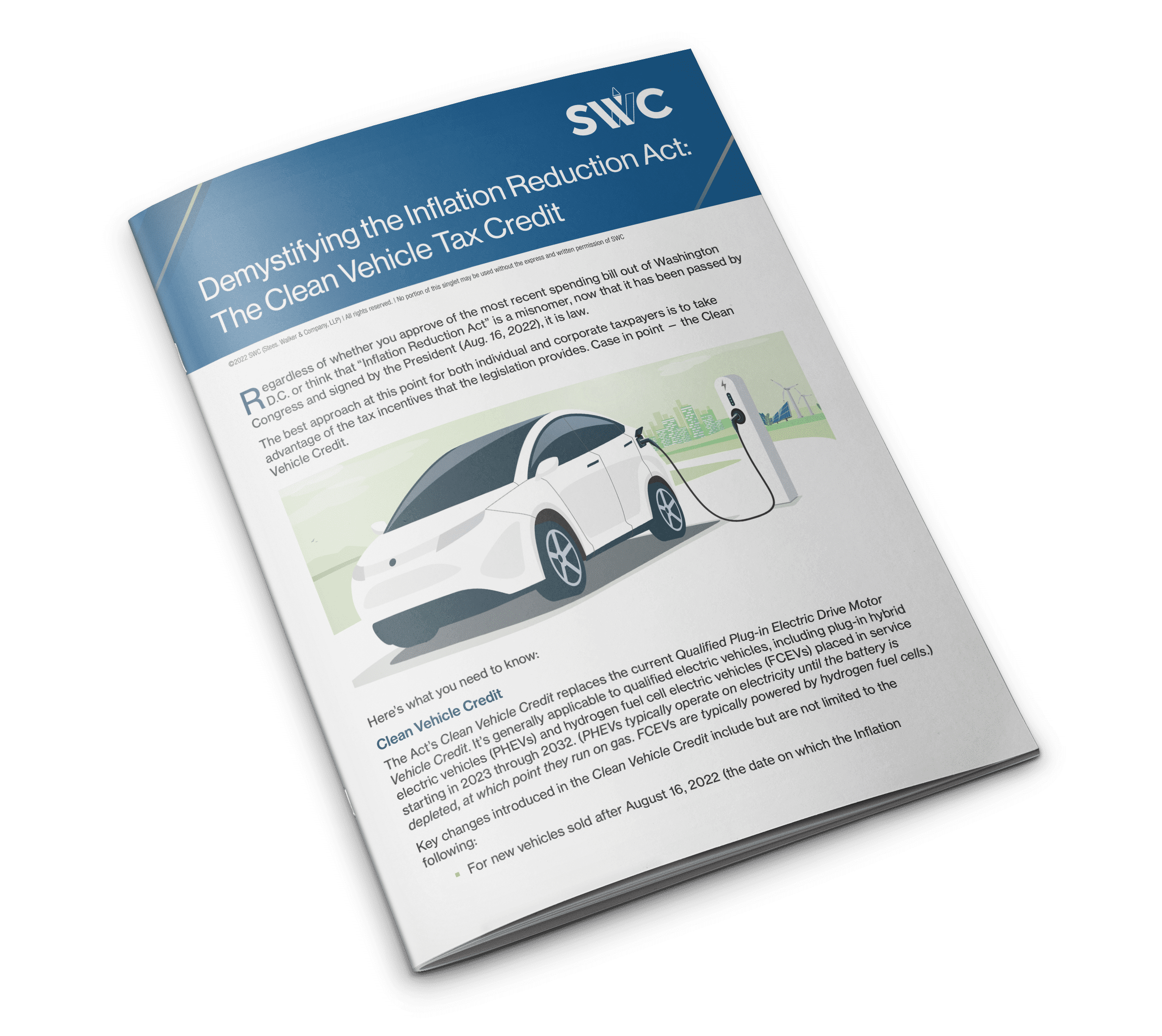 Demystifying the Inflation Reduction Act The Clean Vehicle Tax Credit