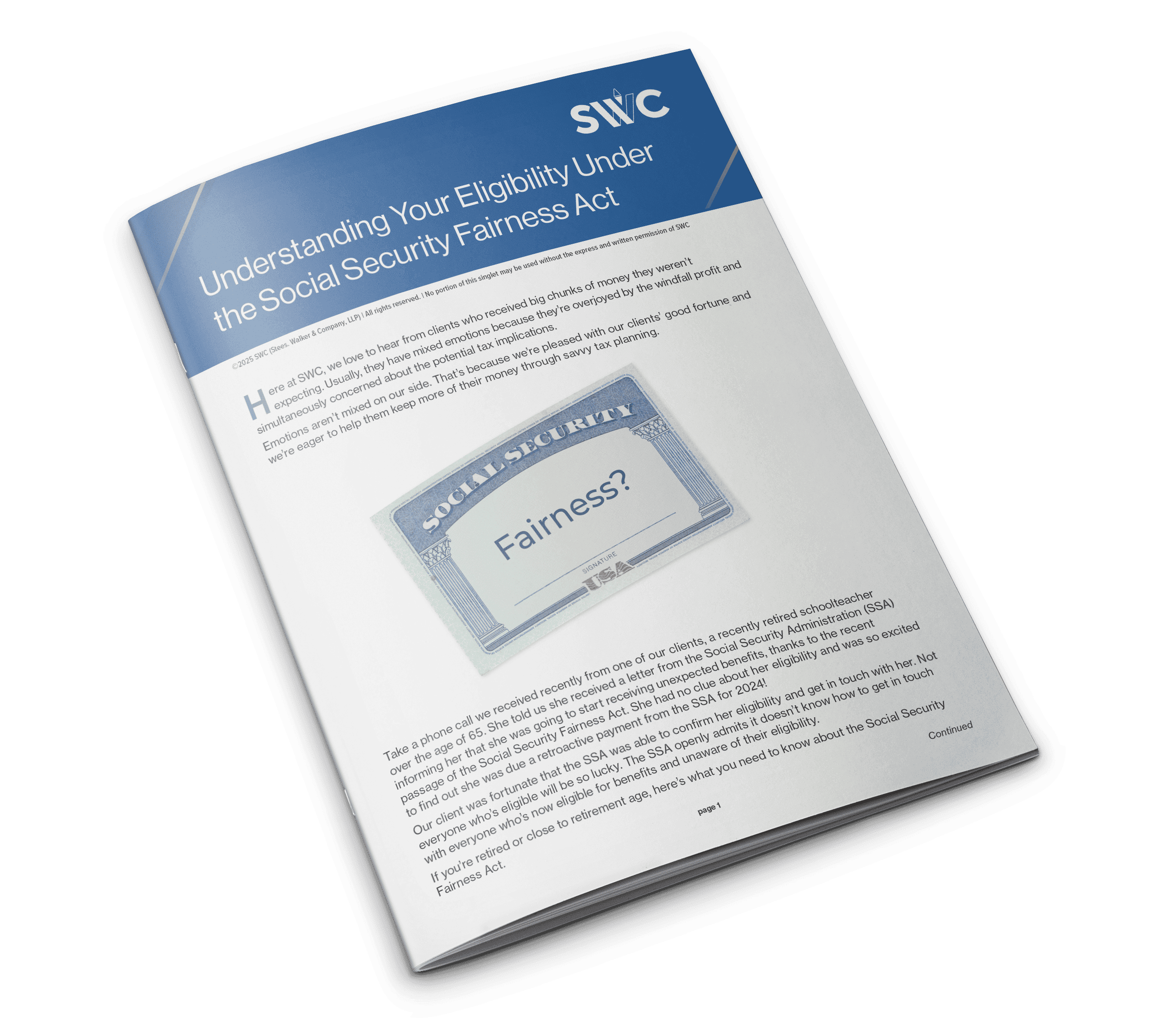 Understanding Your Eligibility Under the Social Security Fairness Act 