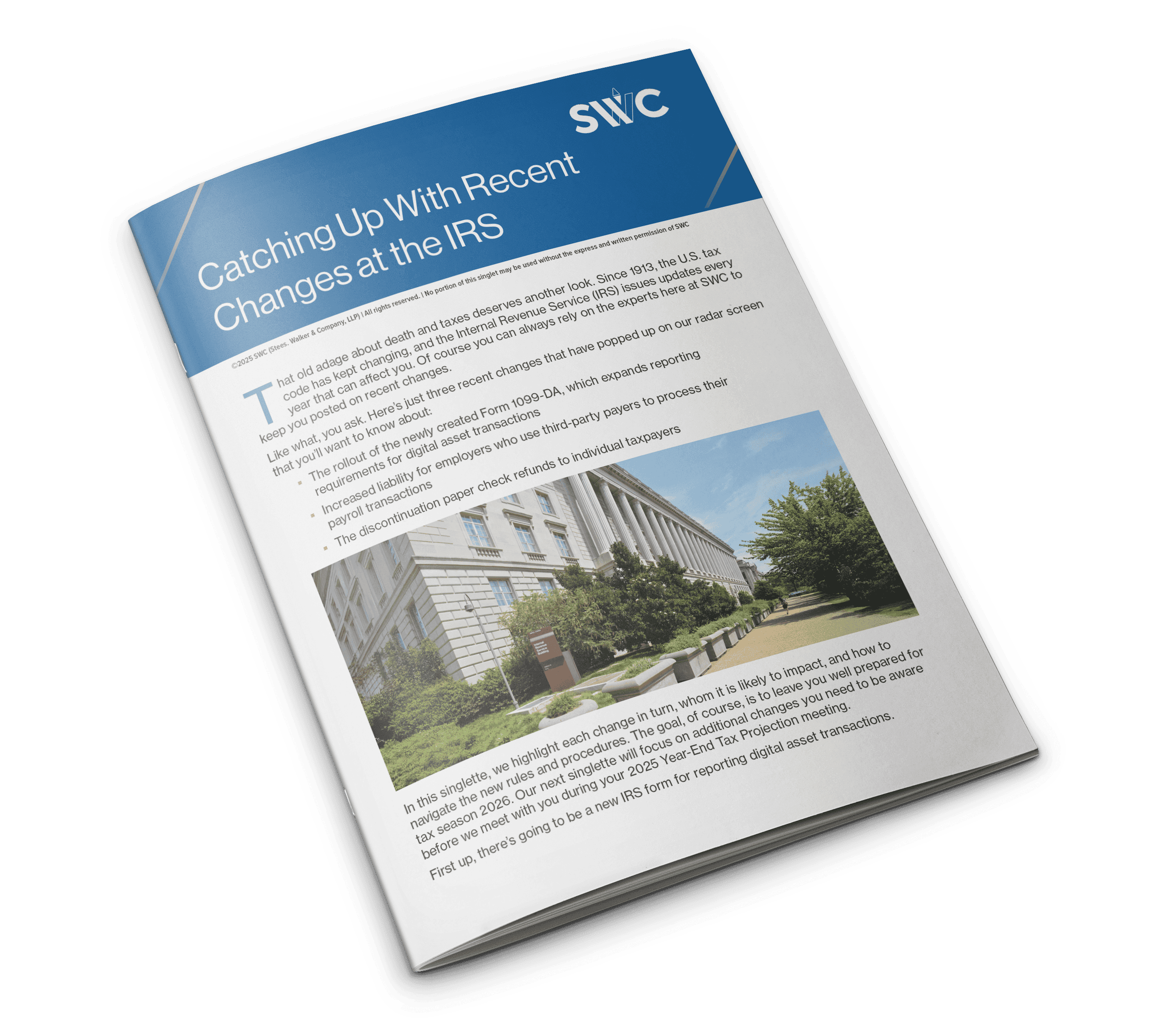 Catching Up With Recent Changes at the IRS