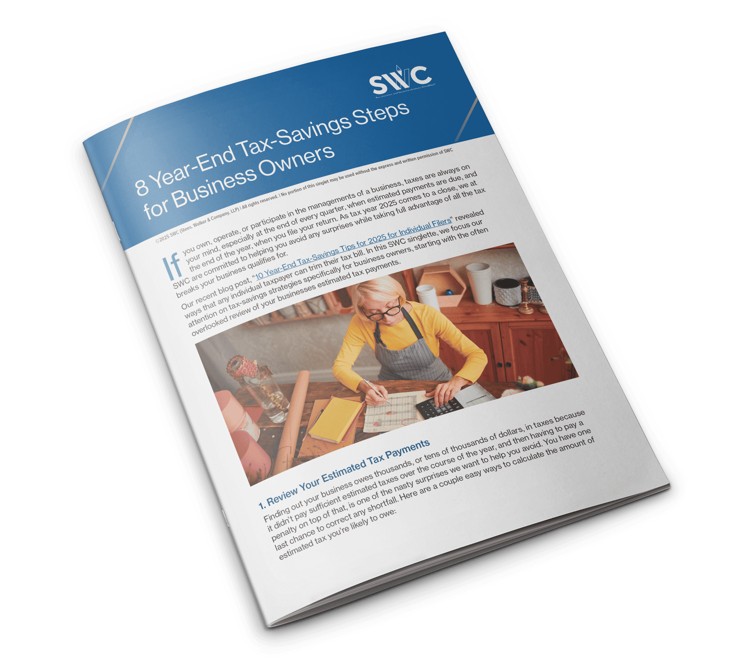 8 Year-End Tax-Savings Steps for Business Owners